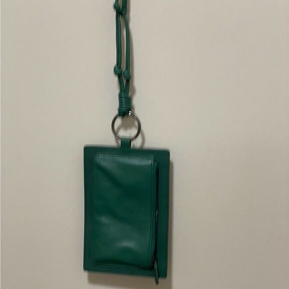 NWT WE THE FREE PEOPLE Distressed Leather Rider Crossbody Handmade NWT $58 - Picture 4 of 10